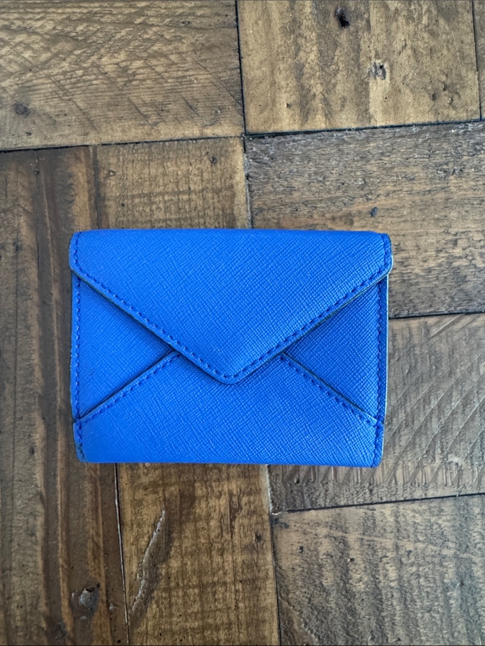 Rebecca Minkoff Blue Envelope-Style Women's Small Wallet